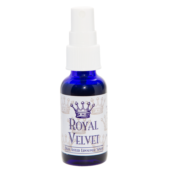 Deer Antler Velvet Spray from Royal Velvet (flavored)