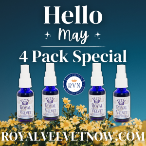 Deer Antler Velvet Spray from Royal Velvet (flavored) May 4 Pack Special!