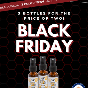 Royal Velvet Pure (unflavored) Black Friday 3 Pack Special!
